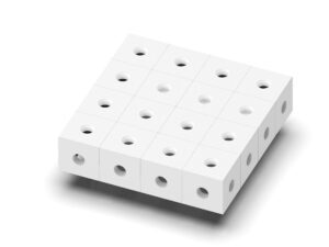 CUBEWELD 28 AISI304 FLAT